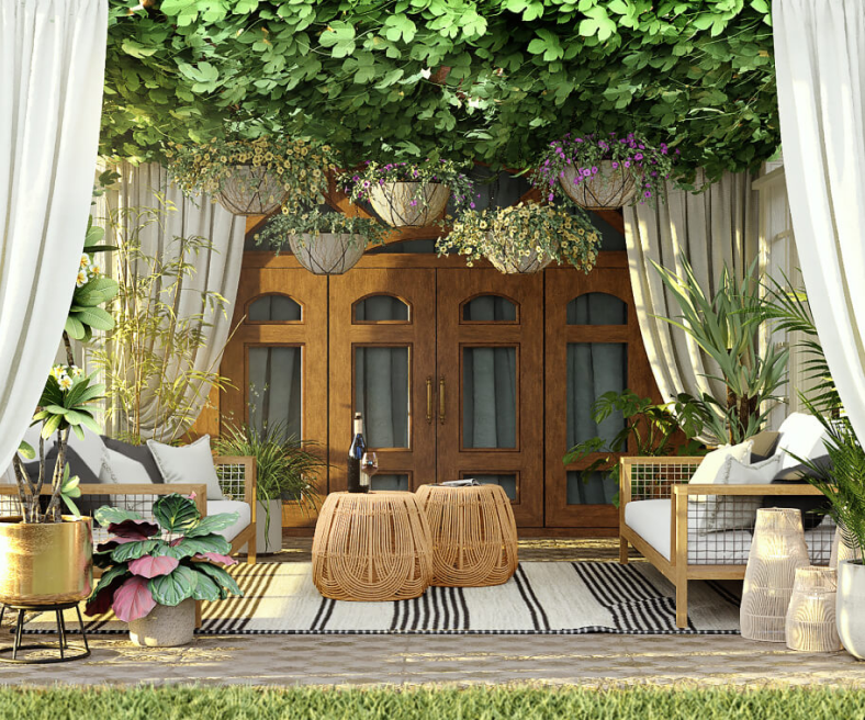 Morden Home Decor Background for hero section