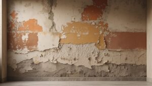 A indan modern house with broken plaster. Best wall decoration for Indian Homes 