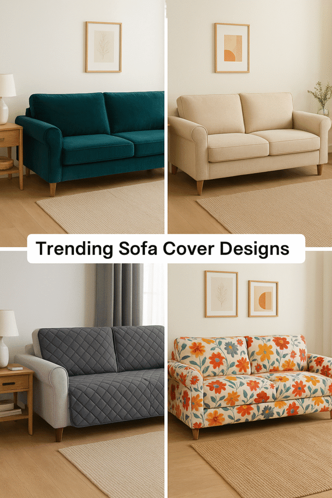 trending sofa cover designs India 2026