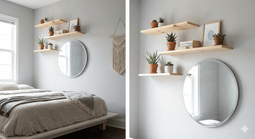 bedroom wall decor items low cost Indian home